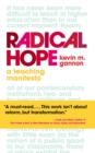 Radical Hope : A Teaching Manifesto - Book