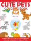 Cute Pets Coloring Book - Book