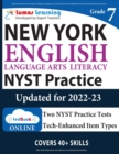 New York State Test Prep : Grade 7 English Language Arts Literacy (ELA) Practice Workbook and Full-length Online Assessments: NYST Study Guide - Book