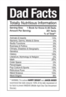 Dad Facts : Totally Nutritious Information - Book