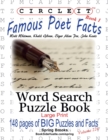 Circle It, Famous Poet Facts, Book 1, Word Search, Puzzle Book - Book