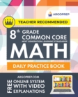 8th Grade Common Core Math : Daily Practice Workbook - Part I: Multiple Choice 1000] Practice Questions and Video Explanations Argo Brothers (Common Core Math by ArgoPrep) - Book