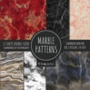 Marble Patterns Scrapbook Paper Pad 8x8 Scrapbooking Kit for Papercrafts, Cardmaking, Printmaking, DIY Crafts, Stationary Designs, Borders, Backgrounds - Book