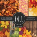Fall Scrapbook Paper Pad 8x8 Scrapbooking Kit for Papercrafts, Cardmaking, Printmaking, DIY Crafts, Nature Themed, Designs, Borders, Backgrounds, Patterns - Book