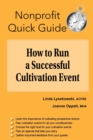 How to Run a Successful Cultivation Event - Book
