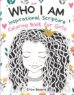 Who I Am : An Inspirational Scripture Coloring Book for Girls - Book