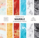 Marvelous Marble Scrapbook Paper : 8x8 Designer Marble Background Patterns for Decorative Art, DIY Projects, Homemade Crafts, Cool Art Ideas - Book