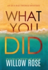 What You Did - Book