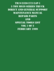 TM 9-2320-272-24P-1 5 Ton M939 Series Truck Direct and General Support Maintenance Manual Repair Parts and Special Tools List Vol 1 of 2 February 1999 - Book