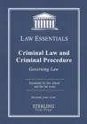 Criminal Law and Criminal Procedure, Law Essentials : Governing Law for Law School and Bar Exam Prep - Book