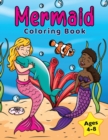 Mermaid Coloring Book : For Kids Ages 4-8 - Book