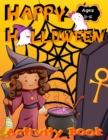 Happy Halloween Activity Book for Kids - Book