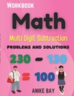 Math 1000 Multi Digit Subtraction : Problems and Solutions - Book