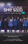 That's What She Said - eBook