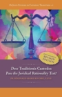 Does "Traditionis Custodes" Pass the Juridical Rationality Test? - Book
