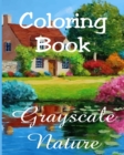 Coloring Book - Grayscale Nature : Beautiful Nature Paintings for Adult Coloring - Book