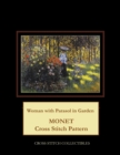 Woman with Parasol in Garden : Monet cross stitch pattern - Book