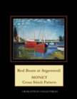 Red Boats at Argenteuil : Monet cross stitch pattern - Book