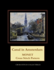 Canal in Amsterdam : Monet cross stitch pattern - Book