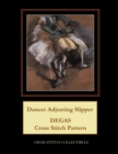 Dancer Adjusting Slipper : Degas cross stitch pattern - Book