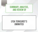 Summary, Analysis, and Review of Lysa TerKeurst's Uninvited - eAudiobook
