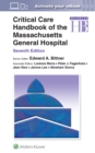 Critical Care Handbook of the Massachusetts General Hospital - Book