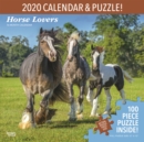 Horse Lovers Puzzle Set 2020 Square Wall Calendar - Book