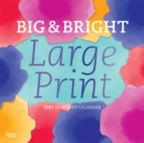 Big And Bright Large Print 2021 Square Foil Avc Calendar - Book