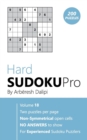 Sudoku : Hard Sudoku Pro Book for Experienced Puzzlers (200 puzzles), Vol. 18 - Book