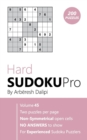 Hard Sudoku Pro : Book for Experienced Puzzlers (200 puzzles) Vol. 45 - Book