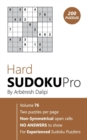 Hard Sudoku Pro : Book for Experienced Puzzlers (200 puzzles) Vol. 76 - Book