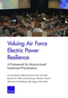 Valuing Air Force Electric Power Resilience : A Framework for Mission-Level Investment Prioritization - Book
