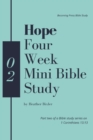 Hope - Four Week Mini Bible Study - Book