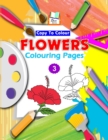 Copy To Colour Flowers Colouring Pages - Book
