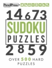Sudoku Puzzles : Over 500 Hard Sudoku puzzles for adults (with answers) - Book