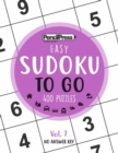 SUDOKU TO GO (400 Puzzles, easy) : Sudoku Puzzle Books for adults - Book