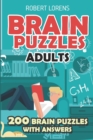 Brain Puzzles Adults : Creek Puzzles - 200 Brain Puzzles with Answers - Book