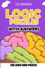 Logic Puzzles With Answers : Nawabari Puzzles - 200 Logic Grid Puzzles - Book