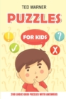 Puzzles for Kids : Sun and Moon Puzzles - 200 Logic Grid Puzzles With Answers - Book