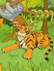 Tigers Coloring Book 1 - Book