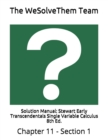 Solution Manual : Stewart Early Transcendentals Single Variable Calculus 8th Ed.: Chapter 11 - Section 1 - Book