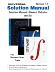 Solution Manual : Stewart Calculus 8th Ed.: Chapter 1 - Section 1 - Book