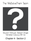 Solution Manual : Stewart Single Variable Calculus 8th Ed.: Chapter 4 - Section 2 - Book