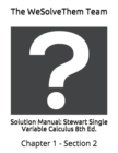 Solution Manual : Stewart Single Variable Calculus 8th Ed.: Chapter 1 - Section 2 - Book