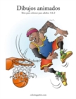Dibujos animados libro para colorear para adultos 1 & 2 - Book