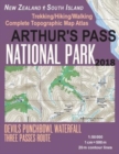 Arthur's Pass National Park Trekking/Hiking/Walking Topographic Map Atlas Devils Punchbowl Waterfall Three Passes Route New Zealand South Island 1 : 50000: Great Trails & Walks Info for Hikers, Trekke - Book