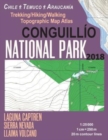 Conguillio National Park Trekking/Hiking/Walking Topographic Map Atlas Chile Temuco Araucania Laguna Captren Sierra Nevada Llaima Volcano 1 : 25000: Trails, Hikes & Walks Topographic Map - Book