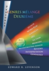 Genres Melange Deuxieme : Humor, Word Play, Personae, Sonnets, Art, Fiction, Memoirs, Reconstructing Judaism, Reviews, Interpretation, Genealogy - Book
