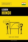 Learn Hindi - Quick / Easy / Efficient : 2000 Key Vocabularies - Book