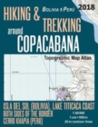 Hiking & Trekking around Copacabana Isla del Sol (Bolivia), Lake Titicaca Coast Both Sides of the Border, Cerro Khapia (Peru) Topographic Map Atlas 1 : 50000: Trails, Hikes & Walks Topographic Map - Book